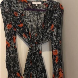 Beautiful flutter style wrap dress from IRO.